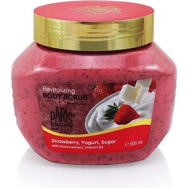 Revitalising Body Scrub Strawberry,Yogurt,Sugar 500 ml