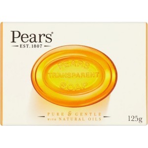 Διαφανές Σαπούνι με Φυσικά έλαια Pears Oil 125 gr