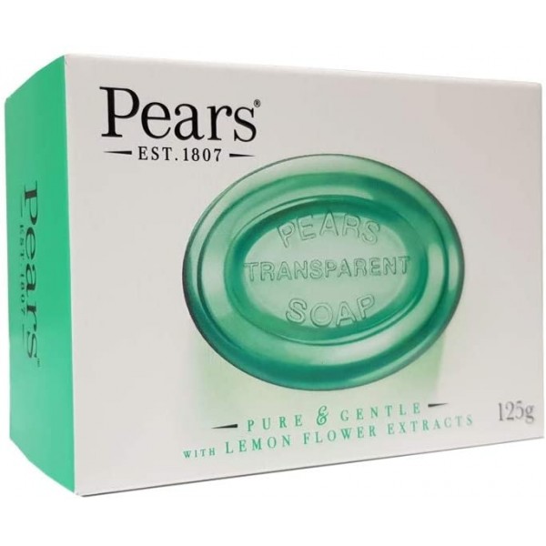 Διαφανές Σαπούνι Με Εκχύλισμα λεμονιού Pears Oil 125 gr