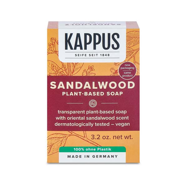Sandalwood Plant-Based Soap  100gr Kappus
